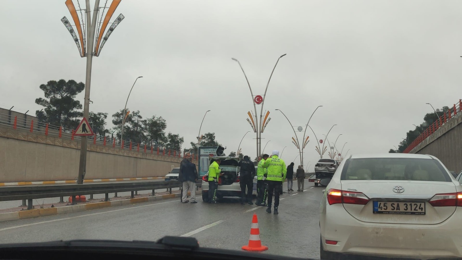 Haliliye’de meydana gelen kazada 1 kişi yaralandı