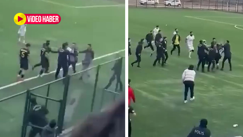Şanlıurfa’da amatör lig maçında kavga çıktı